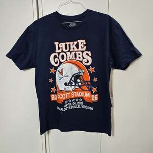 Luke Combs Scott Stadium Concert T-Shirt Navy